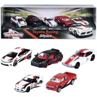 Samochody i pojazdy dla dzieci - Majorette Toyota Racing 5szt - miniaturka - grafika 1