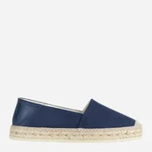 Trampki damskie - Espadryle damskie Geox D35V0C01043-C9999 37 24 cm Czarne (8056206051447). Buty wsuwane slip-on damskie - miniaturka - grafika 1