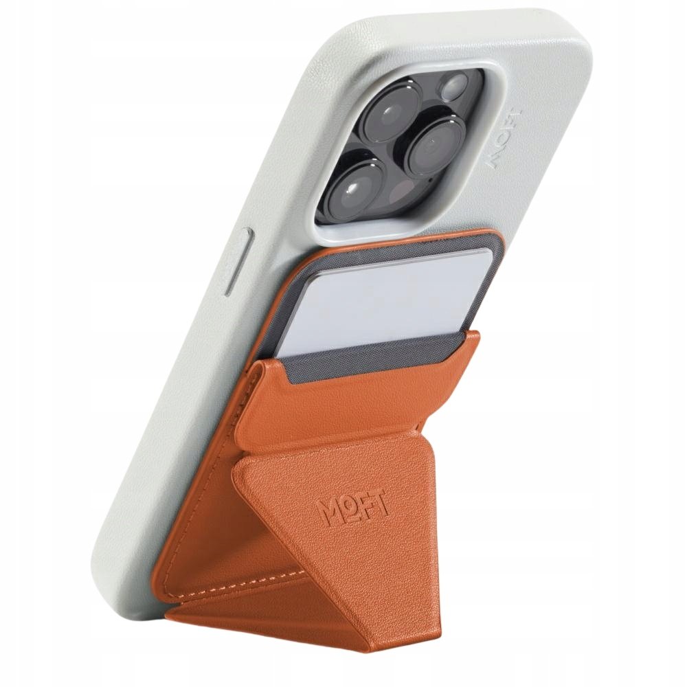 Moft Movas Snap-On portfel i stojak MagSafe 3w1 (sunrise)