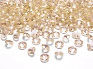 Dekoracje sali - PartyDeco Diamentowe konfetti, 12mm, złoty, 100szt, 1op ADC12-019 - miniaturka - grafika 1