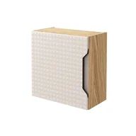 Szafki łazienkowe - Szafka łazienkowa wisząca Comad Luxor 35 cm beż/jasne drewno 83-35-1DQ - miniaturka - grafika 1