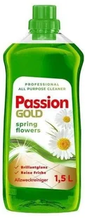 Passion Gold Spring Flowers – Uniwersalny Płyn Czyszczący 1,5L - Środki do podłóg i mebli - miniaturka - grafika 1