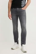 Spodnie męskie - Pepe Jeans jeansy SLIM JEANS męskie kolor szary PM207388UH9 - miniaturka - grafika 1