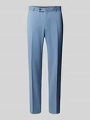 Spodnie męskie - Spodnie materiałowe z wpuszczanymi kieszeniami w stylu francuskim - miniaturka - grafika 1