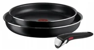 Zestawy garnków i patelni - Zestaw patelni Tefal Ingenio Extra 3 el. 24 cm 28 cm uchwyt - miniaturka - grafika 1