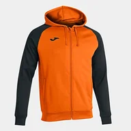 Bluzy męskie - Joma Męska bluza z kapturem Academy IV pomarańczowa pomarańczowy, czarny 3XS 101967881 - miniaturka - grafika 1