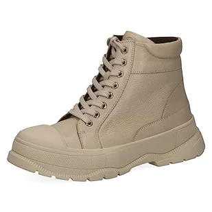 Caprice Damskie 9-26200-41 botki sznurowane z obcasem, Ecru Nappa, 39 EU - Botki damskie - miniaturka - grafika 1