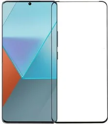 Mocolo Szkło hartowane 3D AB Full Glue do Redmi Note 13 Pro Plus 5G, czarna ramka - Szkła hartowane na telefon - miniaturka - grafika 1