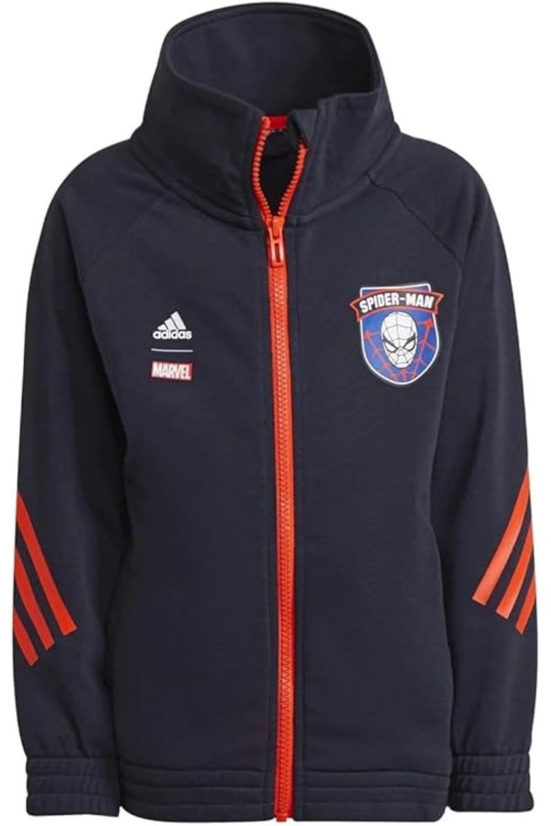 Bluza dziecięca Adidas Marvel Spider-Man Cover-Up dresowa -128