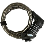 Części rowerowe - Fischer zapięcie łańcuchowe zamek szyfrowy, długość 70 cm, średnica 18 MM, czarna, 70 85853 - miniaturka - grafika 1