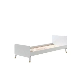Białe łóżko dziecięce z drewna sosnowego Vipack Billy, 90x200 cm - Łóżka dla dzieci i młodzieży - miniaturka - grafika 1