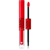 Szminki - NYX Professional Makeup Shine Loud Pro Pigment Lip Shine Rebel In Red - miniaturka - grafika 1