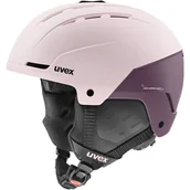 Kaski narciarskie - UVEX STANCE kask narciarski hardshell z regulacją różowy - miniaturka - grafika 1