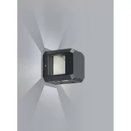 Lampy ogrodowe - Trio Oświetlenie LOGONE Zewnętrzny kinkiet LED Antracytowy, 1-punktowy 222360142 - miniaturka - grafika 1