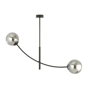 Emibig HUNTER 2 BLACK/GRAFIT 1100/2 lampa sufitowa żyrandol nowoczesny 1100/2 - Lampy sufitowe - miniaturka - grafika 2