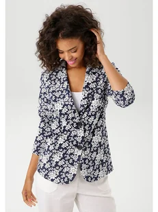 Aniston Blezer w kolorze granatowo-białym - Marynarki i żakiety damskie - miniaturka - grafika 1