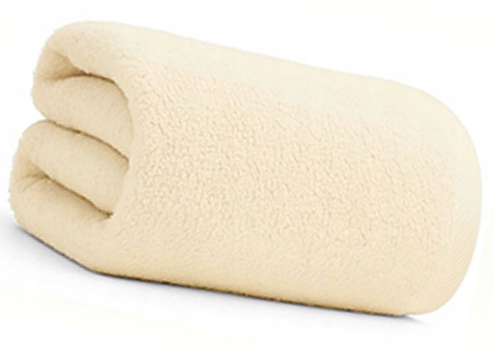 RĘCZNIK FROTTE KĄPIELOWY 50x100 PUSZYSTY MIĘKKI ZAWIESZKA 500g Ecru