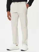 Spodnie męskie - BOSS Spodnie materiałowe T_Commuter 50534303 Beżowy Slim Fit - miniaturka - grafika 1