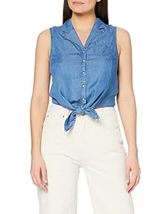 Pepe Jeans Bay Koszula damska, 000denim, XS - Koszule damskie - miniaturka - grafika 1