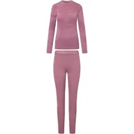 Pozostała odzież narciarska - Bielizna damska VIKING Gasher Lady Set Merino roz. M różowa - miniaturka - grafika 1