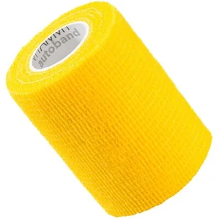 Vitammy Autoband kolor żółty 7,5cm x 450cm Elastyczny bandaż kohezyjny samoprzylepny - Apteczki i materiały opatrunkowe - miniaturka - grafika 1
