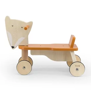 Pan Lis Drewniany Rower Na 4 Kołach - Lalki dla dziewczynek - miniaturka - grafika 1