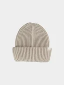 Czapki damskie - Czapka zimowa męska 4F 4FAW23ACAPM310-82S Brązowy - miniaturka - grafika 1