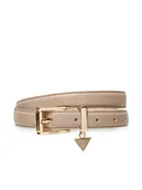 Paski - Guess Pasek Damski BW9254 P5325 Beżowy - miniaturka - grafika 1