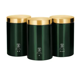 Berlinger Haus 3-częściowy zestaw pojemników na żywność Emerald Collection - Pojemniki kuchenne - miniaturka - grafika 1