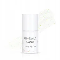 Utwardzacze do paznokci - PB Nails, Lakier hybrydowy Fancy Top Coat, 10 ml - miniaturka - grafika 1