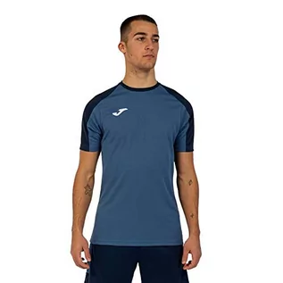 Koszulki męskie - Joma Męski T-shirt z krótkim rękawem, Eco Championship, granatowy, XS - grafika 1