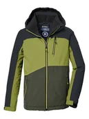 Kurtki i płaszcze dla chłopców - Killtec Kurtka funkcyjna w kolorze oliwkowo-czarnym - miniaturka - grafika 1