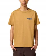 Koszulki męskie - T-shirt Wrangler SS TEE 112357363 Dijon M - miniaturka - grafika 1