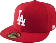 Czapki męskie - adidas Unisex 59fifty Los Angeles Dodgers czapka męska Czerwony 7 3/4 - miniaturka - grafika 1
