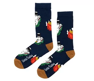 Moominpappa Chilling męskie skarpety Moomin Socks skarpety męskie, Niebieski i brązowy, 40-45 EU - Skarpetki męskie - miniaturka - grafika 1