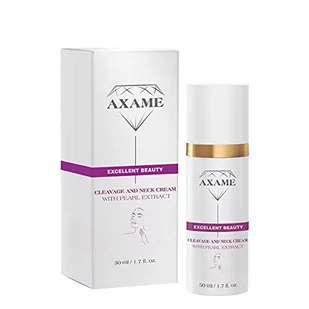 Axame – krem do dekoltu i szyi Premium, nawilżający, hipoalergiczny krem przeciwzmarszczkowy z ekstraktem perlexu, 50 ml - Kremy do twarzy - miniaturka - grafika 1