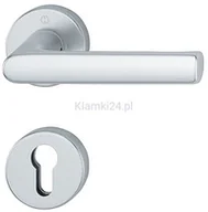 Klamki - Hamburg - Klamka połówkowa na szyldzie okrągłym F1, z czopami stabilizującymi - miniaturka - grafika 1