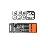 Akcesoria do elektronarzędzi - YATO Wiertło uniwersalne HEX, 4-10 mm - miniaturka - grafika 1