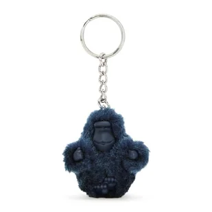 Kipling MONKEYCLIP XS Mały Brelok Małpy, Blue Bleu 2 Niebieska - Torebki damskie - miniaturka - grafika 1