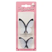 Dodatki do ciast w proszku - Dekoracje waflowe MOTYLKI PASTELOWE Rose Decor, 8 szt. - miniaturka - grafika 1