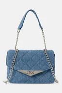 Torebki damskie - Mała torebka na ramię Nobo denim błękitna - miniaturka - grafika 1