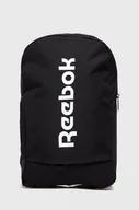 Plecaki - Reebok Plecak GP0176 kolor czarny duży z nadrukiem - miniaturka - grafika 1