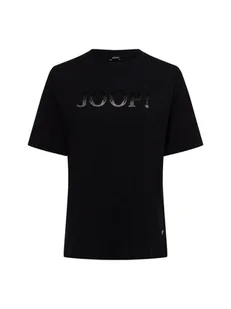 JOOP! T-shirt damski Kobiety Bawełna czarny jednolity, 34 - Koszulki i topy damskie - miniaturka - grafika 1