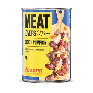 Josera Megapakiet Meatlovers Menu 12 x 400 g Kaczka i dynia - Mokra karma dla psów - miniaturka - grafika 4
