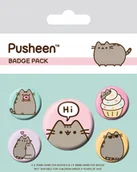 Akcesoria i dodatki do ubrań dla dzieci - Pyramid Posters Pusheen (Pusheen Says Hi) - przypinki 10x12,5 BP80624 - miniaturka - grafika 1