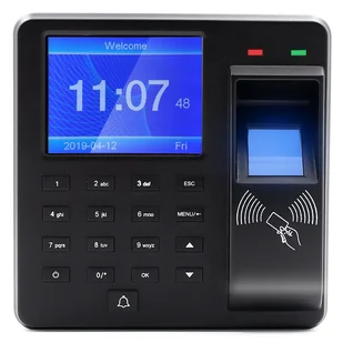 Rejestrator czasu pracy RFID z kontrolą dostępu - Rejestratory do monitoringu - miniaturka - grafika 1