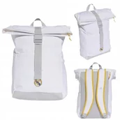 Plecaki - Plecak Adidas Real Madryt Biały Do Szkoły Backpack JN4150 Sportowy - miniaturka - grafika 1