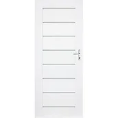 Drzwi wewnętrzne - Skrzydło drzwiowe Prim slim 12 biały pokój 80 L - miniaturka - grafika 1