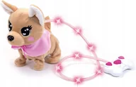 Zabawki interaktywne dla dzieci - Pies Piesek Sterowany Interaktywny Świecący Kabel Zabawka Prezent Dzieci - miniaturka - grafika 1