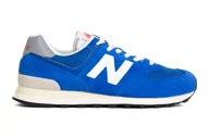 Sneakersy damskie - New Balance, sneakersy, 574 U574WL2, niebieski, r. 46.5 - miniaturka - grafika 1